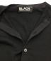中古・古着 BLACK COMME des GARCONS (ブラックコムデギャルソン) ニットカーディガン ブラック サイズ:SIZE M：8000円