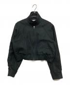 Ernie Paloアーニーパロ）の古着「ショート ジップ ブルゾン」｜ブラック