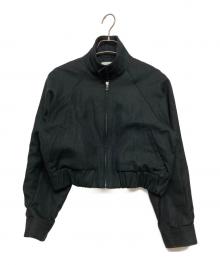 Ernie Palo（アーニーパロ）の古着「ショート ジップ ブルゾン」｜ブラック