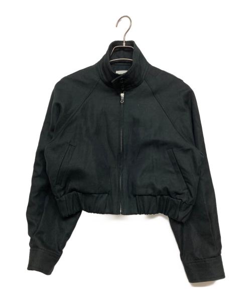 Ernie Palo（アーニーパロ）Ernie Palo (アーニーパロ) ショート ジップ ブルゾン ブラック サイズ:SIZE 36の古着・服飾アイテム