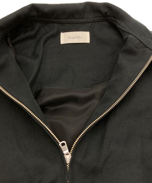 Ernie Palo（アーニーパロ）Ernie Palo (アーニーパロ) ショート ジップ ブルゾン ブラック サイズ:SIZE 36の古着・服飾アイテム