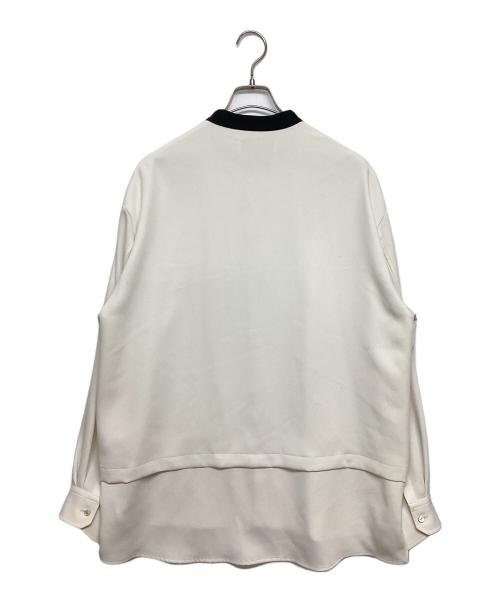 CULLNI（クルニ）CULLNI (クルニ) STUDIOUS (ステュディオス) EX.BAND COLLAR CLERIC SH ホワイト サイズ:SIZE 2の古着・服飾アイテム