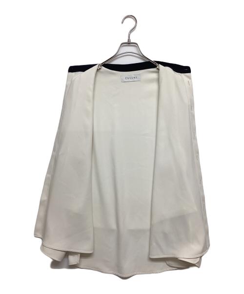 CULLNI（クルニ）CULLNI (クルニ) STUDIOUS (ステュディオス) EX.BAND COLLAR CLERIC SH ホワイト サイズ:SIZE 2の古着・服飾アイテム