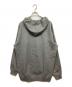 Acne studios (アクネ ストゥディオズ) ファイスパッチ オーバーサイズ フーディ プルオーバーパーカー グレー サイズ:SIZE XS：8000円
