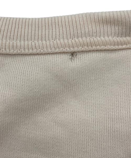 DRIES VAN NOTEN（ドリスヴァンノッテン）DRIES VAN NOTEN (ドリスヴァンノッテン) オーバーサイズクルーネックスウェット ベージュ サイズ:SIZE Lの古着・服飾アイテム