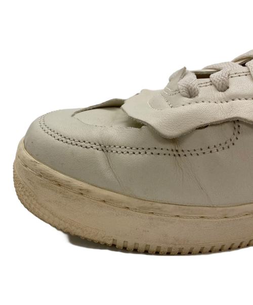 NIKE（ナイキ）NIKE (ナイキ) COMME des GARCONS HOMME PLUS (コムデギャルソンオムプリュス) AIR FORCE1 MID ホワイト サイズ:SIZE27cmの古着・服飾アイテム