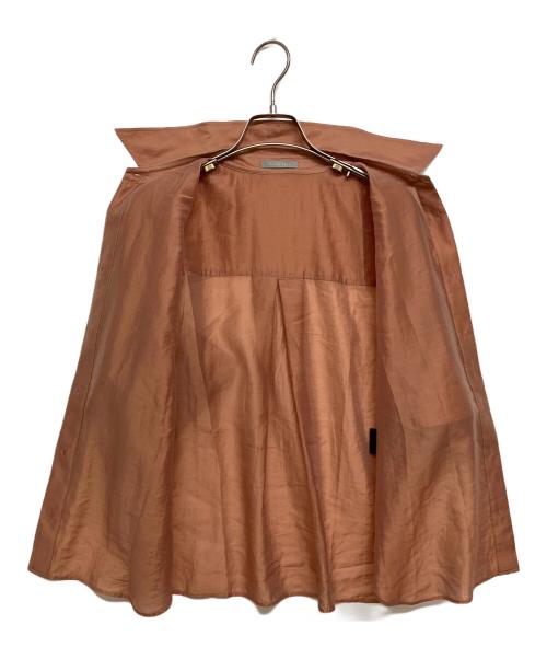 theory luxe（セオリーリュクス）theory luxe (セオリーリュクス) Tori Maddox Shirt ブラウン サイズ:SIZE Sの古着・服飾アイテム