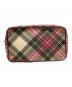 中古・古着 Vivienne Westwood (ヴィヴィアンウエストウッド) タータンチェックトートバッグ レッド サイズ:実寸サイズをご参照下さい。：27000円