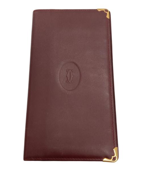 Cartier（カルティエ）Cartier (カルティエ) 札入れ ボルドー サイズ:実寸サイズをご参照下さい。の古着・服飾アイテム