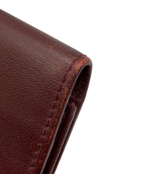 Cartier（カルティエ）Cartier (カルティエ) 札入れ ボルドー サイズ:実寸サイズをご参照下さい。の古着・服飾アイテム