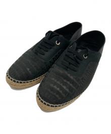 JIMMY CHOO（ジミーチュウ）の古着「エスパドリーユ」｜ブラック