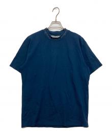 Acne studios（アクネ ストゥディオズ）の古着「ハイネックカットソー」｜ネイビー