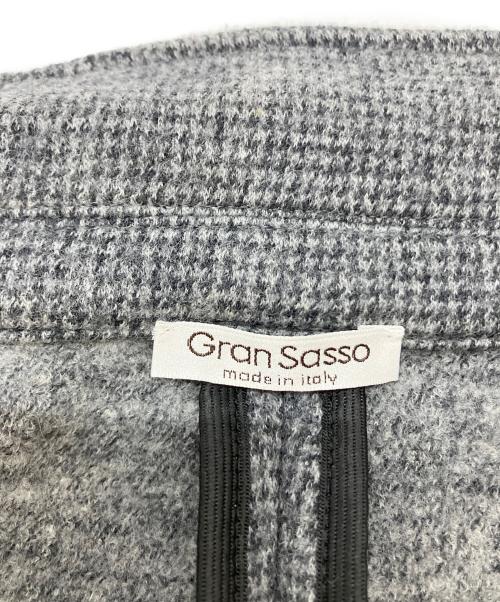 GRAN SASSO（グランサッソ）GRAN SASSO (グランサッソ) ウールテーラードジャケット グレー サイズ:SIZE 50の古着・服飾アイテム