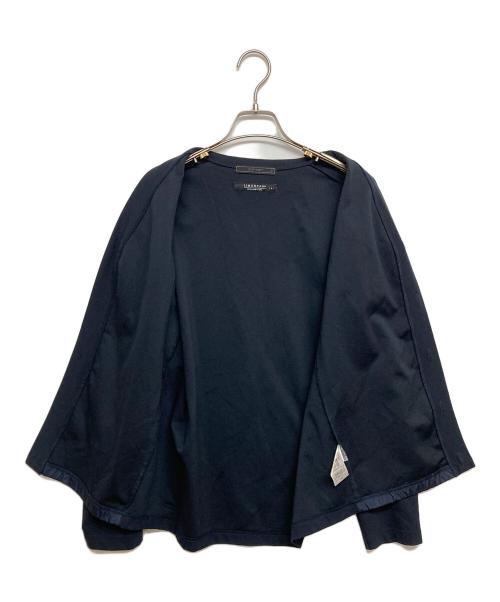 SOPHNET.（ソフネット）SOPHNET. (ソフネット) LIMONTA NYLON FRONT PANELED CARDIGAN ネイビー サイズ:SIZE Sの古着・服飾アイテム
