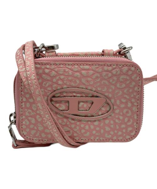 DIESEL（ディーゼル）DIESEL (ディーゼル) OFELIA/ミニショルダーポシェット ピンクの古着・服飾アイテム
