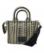 MARC JACOBSマークジェイコブス）の古着「THE MICRO TOTE /2WAYショルダーバッグ」｜ブラック