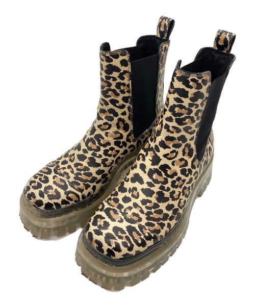 MARC JACOBS（マークジェイコブス）MARC JACOBS (マークジェイコブス) ザ ステップ フォアード ブーツ ブラウン サイズ:SIZE 38の古着・服飾アイテム