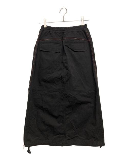 DIESEL（ディーゼル）DIESEL (ディーゼル) ジップデザインスカート ブラック サイズ:SIZE 25の古着・服飾アイテム