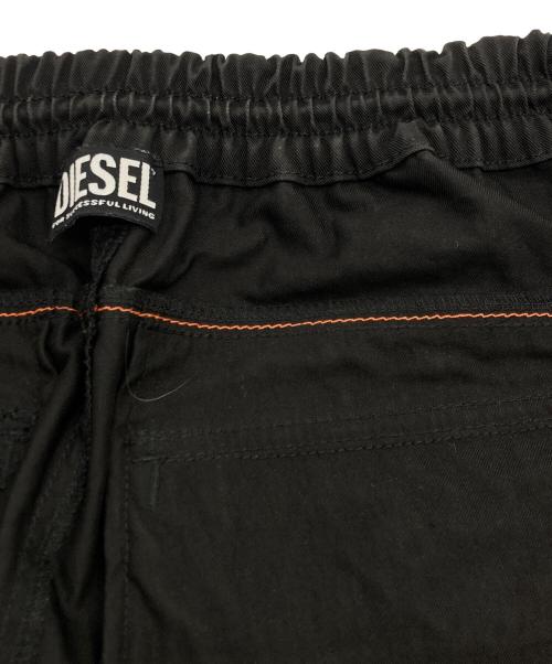 DIESEL（ディーゼル）DIESEL (ディーゼル) ジップデザインスカート ブラック サイズ:SIZE 25の古着・服飾アイテム
