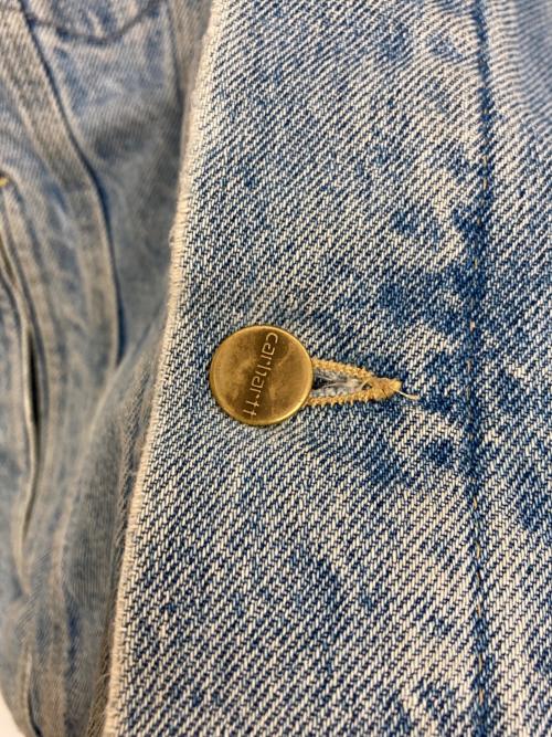 CarHartt（カーハート）CarHartt (カーハート) 裏ブランケットデニムジャケット インディゴ サイズ:SIZE XLの古着・服飾アイテム