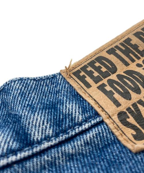 SKY HIGH FARM WORKWEAR（スカイハイファームワークウェア）SKY HIGH FARM WORKWEAR (スカイハイファームワークウェア) ショートデニムパンツ インディゴ サイズ:SIZE XSの古着・服飾アイテム