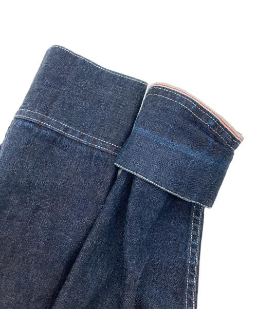 VISVIM（ビズビム）VISVIM (ビズビム) SOCIAL SCULPTURE SHIRT MUD OVERDYE(ソーシャルスカルプチャーシャツマッドオーバーダイ) インディゴ サイズ:SIZE34の古着・服飾アイテム