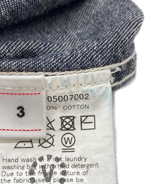 VISVIM（ビズビム）VISVIM (ビズビム) SOCIAL SCULPTURE SHIRT MUD OVERDYE(ソーシャルスカルプチャーシャツマッドオーバーダイ) インディゴ サイズ:SIZE34の古着・服飾アイテム