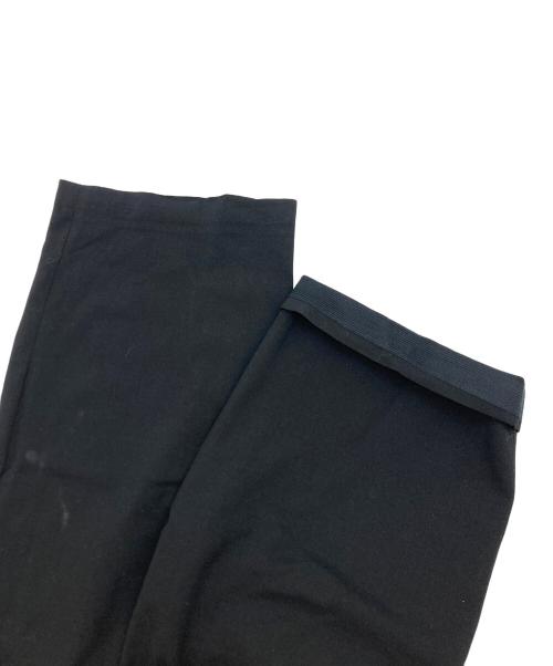 ISSEY MIYAKE（イッセイミヤケ）ISSEY MIYAKE (イッセイミヤケ) seam design black cotton pants ブラック サイズ:SIZE1の古着・服飾アイテム