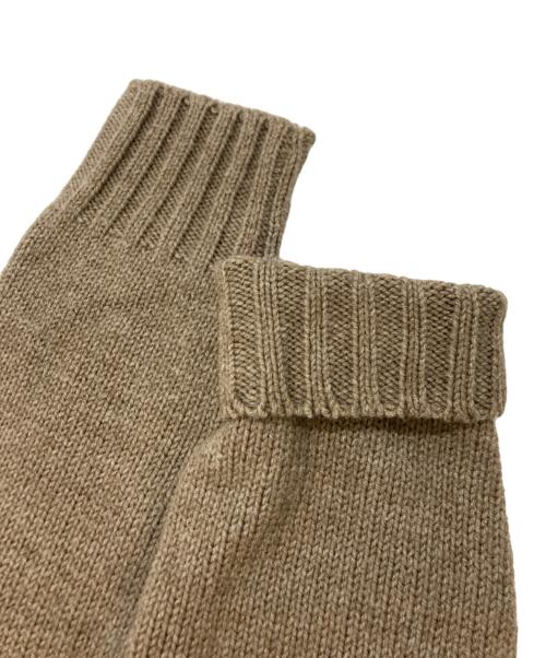 MM6 Maison Margiela（エムエムシックスメゾンマルジェラ）MM6 Maison Margiela (エムエムシックスメゾンマルジェラ) ラグランスリーブ プルオーバー アシンメトリーニット S32GP0206 S17451 ブラウン サイズ:SIZE Sの古着・服飾アイテム