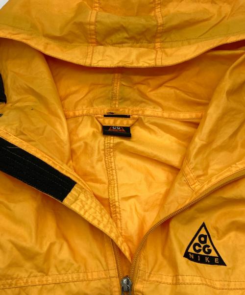 NIKE ACG（ナイキエーシージー）NIKE ACG (ナイキエーシージー) アノラックパーカー ブラック×イエロー サイズ:SIZE Lの古着・服飾アイテム