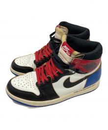 NIKE×UNION×FRAGMENT DESIGN（ナイキ×ユニオン×フラグメントデザイン）の古着「Air Jordan 1 High OG」｜Black・Varsity Red