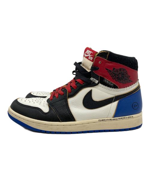 NIKE（ナイキ）NIKE (ナイキ) UNION (ユニオン) FRAGMENT DESIGN (フラグメントデザイン) Air Jordan 1 High OG Black・Varsity Red サイズ:SIZE27.5cmの古着・服飾アイテム