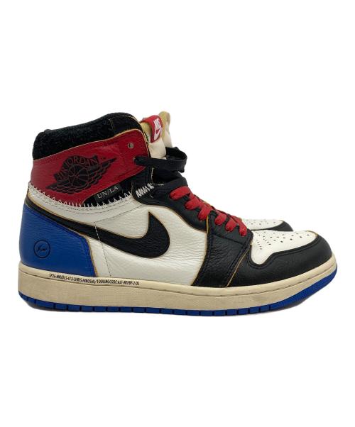 NIKE（ナイキ）NIKE (ナイキ) UNION (ユニオン) FRAGMENT DESIGN (フラグメントデザイン) Air Jordan 1 High OG Black・Varsity Red サイズ:SIZE27.5cmの古着・服飾アイテム