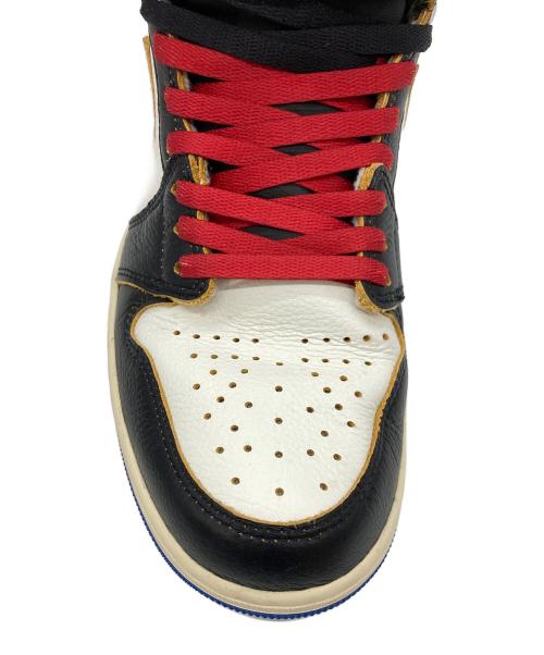 NIKE（ナイキ）NIKE (ナイキ) UNION (ユニオン) FRAGMENT DESIGN (フラグメントデザイン) Air Jordan 1 High OG Black・Varsity Red サイズ:SIZE27.5cmの古着・服飾アイテム