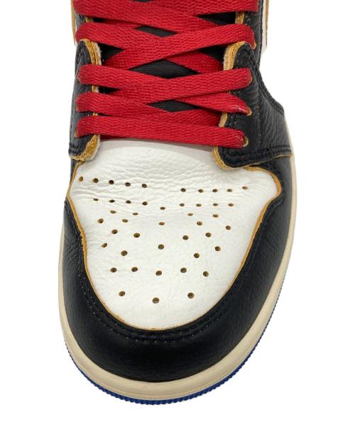 NIKE（ナイキ）NIKE (ナイキ) UNION (ユニオン) FRAGMENT DESIGN (フラグメントデザイン) Air Jordan 1 High OG Black・Varsity Red サイズ:SIZE27.5cmの古着・服飾アイテム