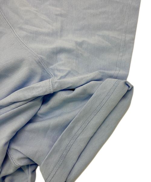 AMI Alexandre Mattiussi（アミアレクサンドルマテュッシ）AMI Alexandre Mattiussi (アミアレクサンドルマテュッシ) ハート刺繍Tシャツ ブルー サイズ:SIZE　M 未使用品の古着・服飾アイテム