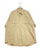 KAPTAIN SUNSHINEキャプテンサンシャイン）の古着「SS Work Shirt」｜ベージュ
