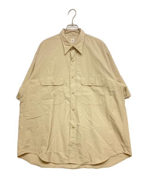 KAPTAIN SUNSHINE（キャプテンサンシャイン）KAPTAIN SUNSHINE (キャプテンサンシャイン) SS Work Shirt ベージュ サイズ:SIZE 38の古着・服飾アイテム
