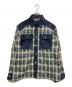 BREATH（ブレス）の古着「NEW RICH CHECK SHIRT」｜カーキ×ネイビー