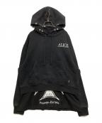 ALICE Hollywoodアリス ハリウッド）の古着「パーカー」｜ブラック