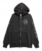ALICE Hollywoodアリス ハリウッド）の古着「ジップパーカー」｜ブラック