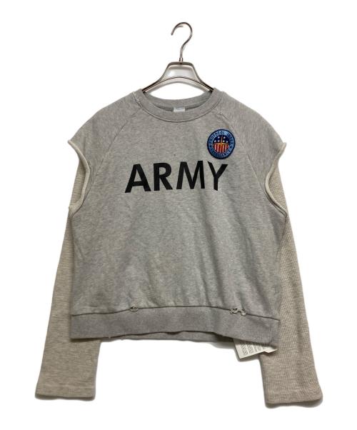 INDEX PROTOCOL（プロトコル インデックス）INDEX PROTOCOL (プロトコル インデックス) Layered Thermal Jersey グレー サイズ:SIZE 2 未使用品の古着・服飾アイテム