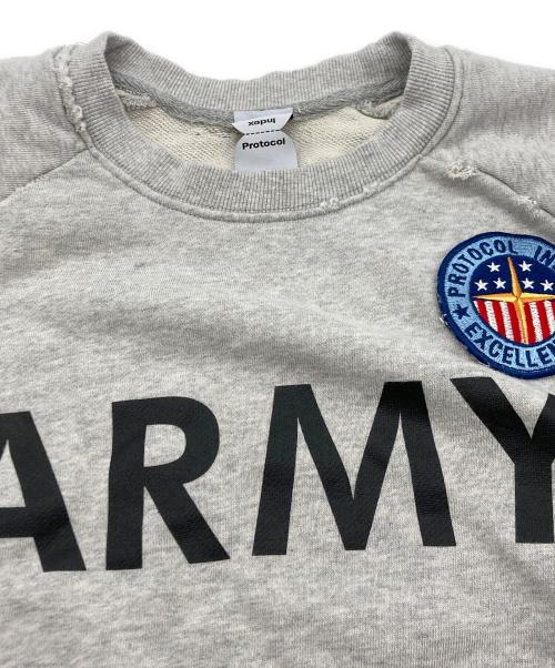 INDEX PROTOCOL（プロトコル インデックス）INDEX PROTOCOL (プロトコル インデックス) Layered Thermal Jersey グレー サイズ:SIZE 2 未使用品の古着・服飾アイテム