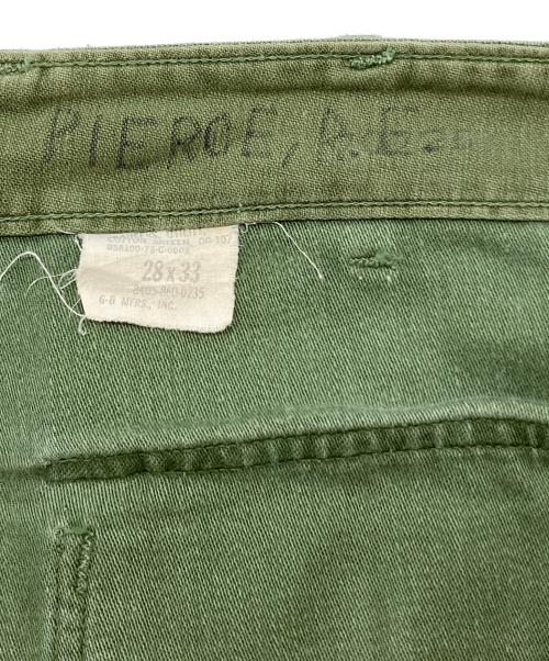 US ARMY（ユーエスアーミー）US ARMY (ユーエスアーミー) コットンサテンベイカーパンツ カーキ サイズ:不明の古着・服飾アイテム