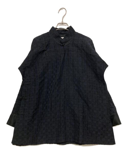 house of lotus（ハウスオブロータス）house of lotus (ハウスオブロータス) チャイナボタンシャツ ネイビー サイズ:SIZE Mの古着・服飾アイテム