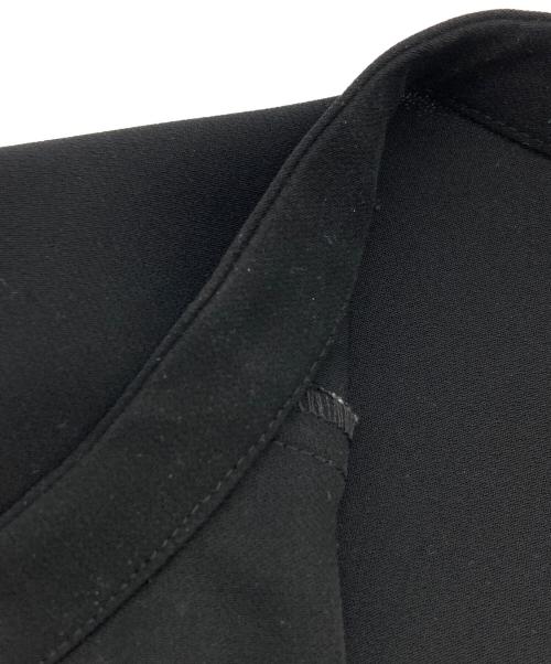 ENFOLD（エンフォルド）ENFOLD (エンフォルド) ポリエステルダブルクロス JUMP SUIT ジャンプスーツ ブラック サイズ:SIZE 38の古着・服飾アイテム