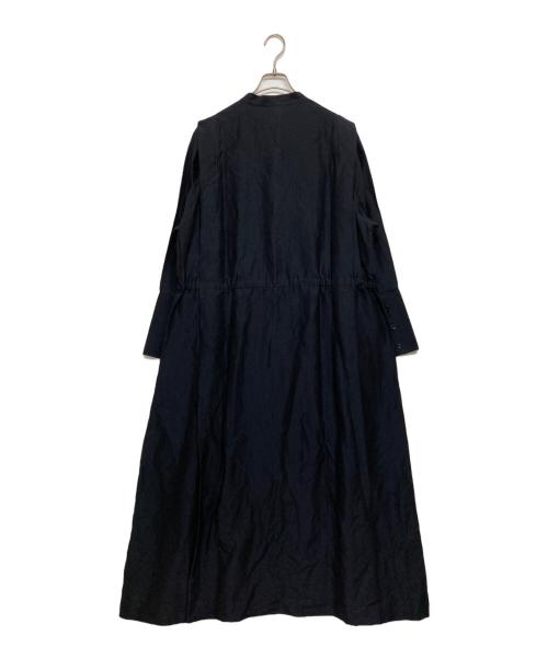 house of lotus（ハウスオブロータス）house of lotus (ハウスオブロータス) リネン混シャツワンピース ネイビー サイズ:SIZE M 未使用品の古着・服飾アイテム