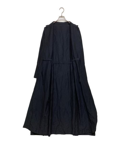 house of lotus（ハウスオブロータス）house of lotus (ハウスオブロータス) リネン混シャツワンピース ネイビー サイズ:SIZE M 未使用品の古着・服飾アイテム
