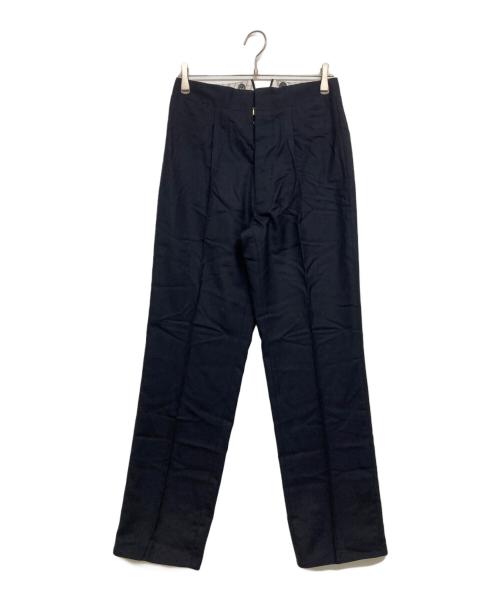 Maison Margiela（メゾンマルジェラ）Maison Margiela (メゾンマルジェラ) スラックス ネイビー サイズ:SIZE 38の古着・服飾アイテム