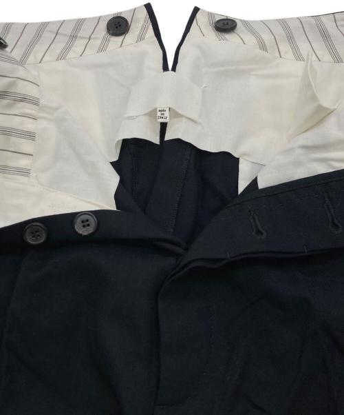 Maison Margiela（メゾンマルジェラ）Maison Margiela (メゾンマルジェラ) スラックス ネイビー サイズ:SIZE 38の古着・服飾アイテム